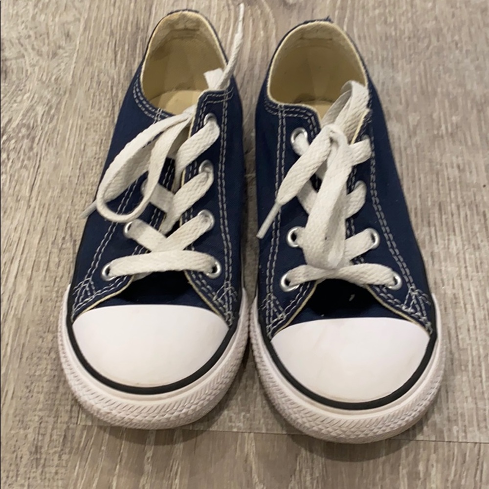 Toddler Navy Converse Size 9